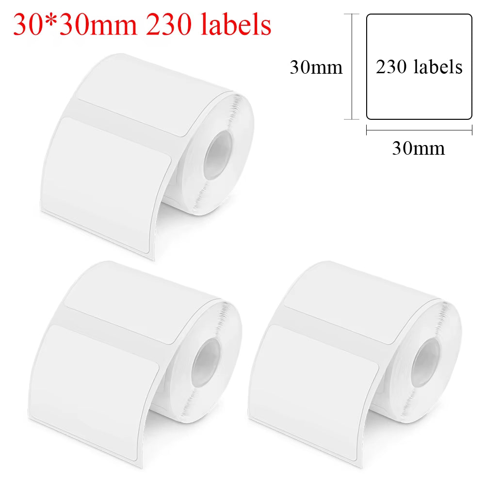 Portable Mini Printer P50 Thermal Adhesive Label Printer without Ink Bluetooth Sticker Printer Barcode Price Tag Label Maker