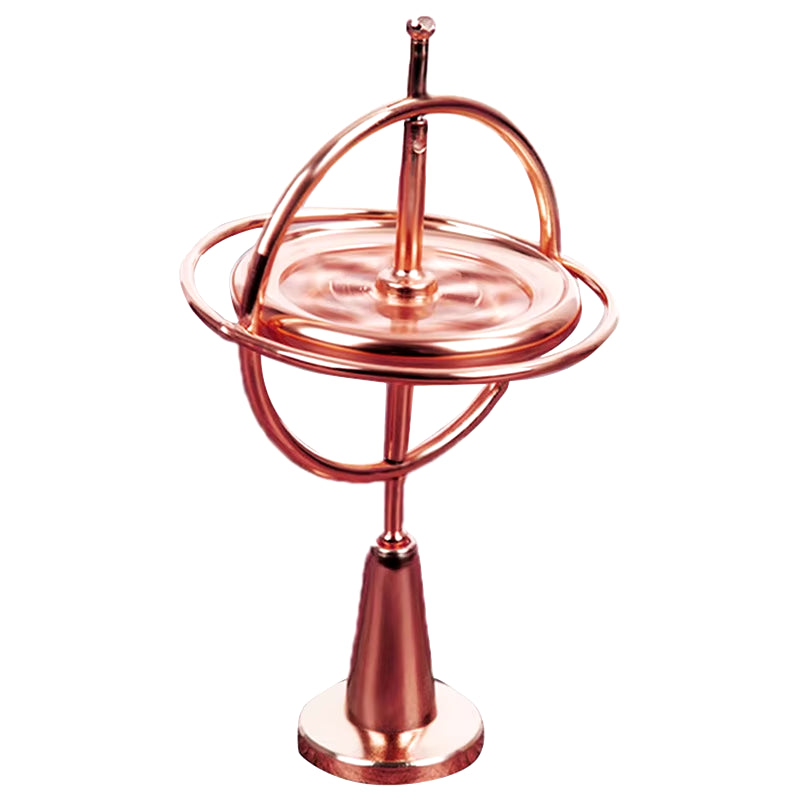 Self-Balancing Gyroscope Anti-Gravity Decompression Educational Toy Six Generations Colorful Finger Gyroscope Gift for Kids T7X2