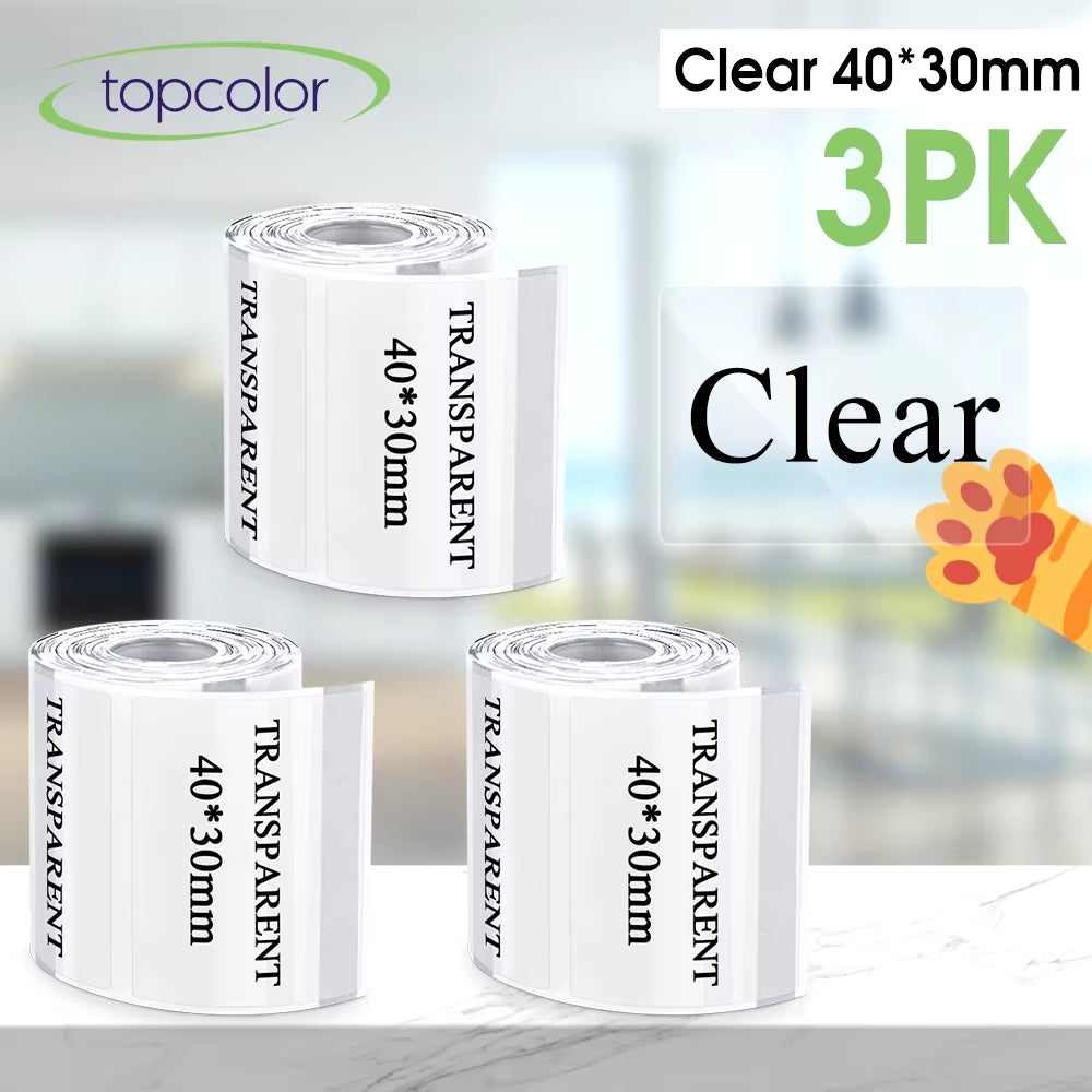 Portable Mini Printer P50 Thermal Adhesive Label Printer without Ink Bluetooth Sticker Printer Barcode Price Tag Label Maker