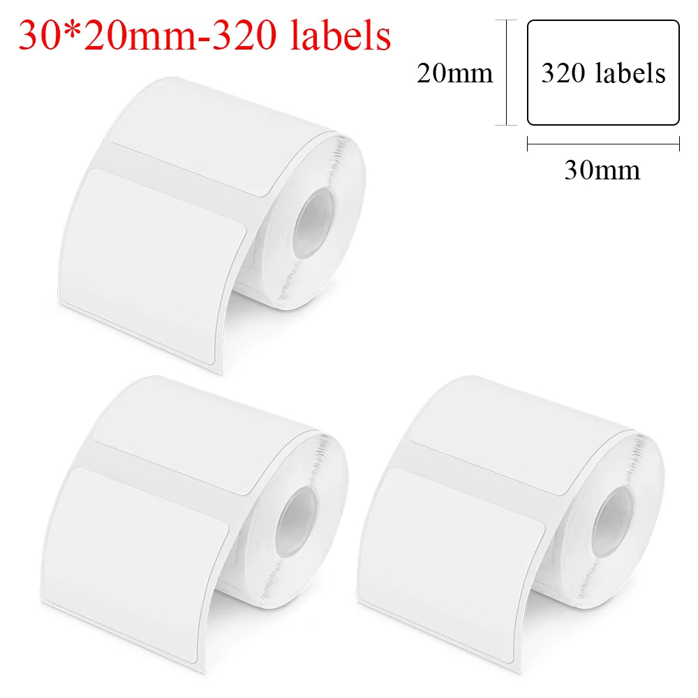 Portable Mini Printer P50 Thermal Adhesive Label Printer without Ink Bluetooth Sticker Printer Barcode Price Tag Label Maker