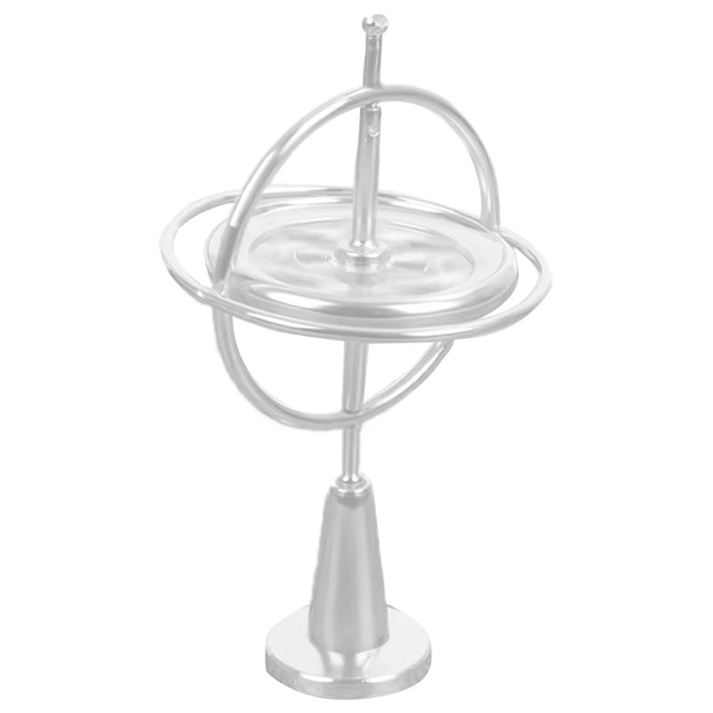 Self-Balancing Gyroscope Anti-Gravity Decompression Educational Toy Six Generations Colorful Finger Gyroscope Gift for Kids T7X2
